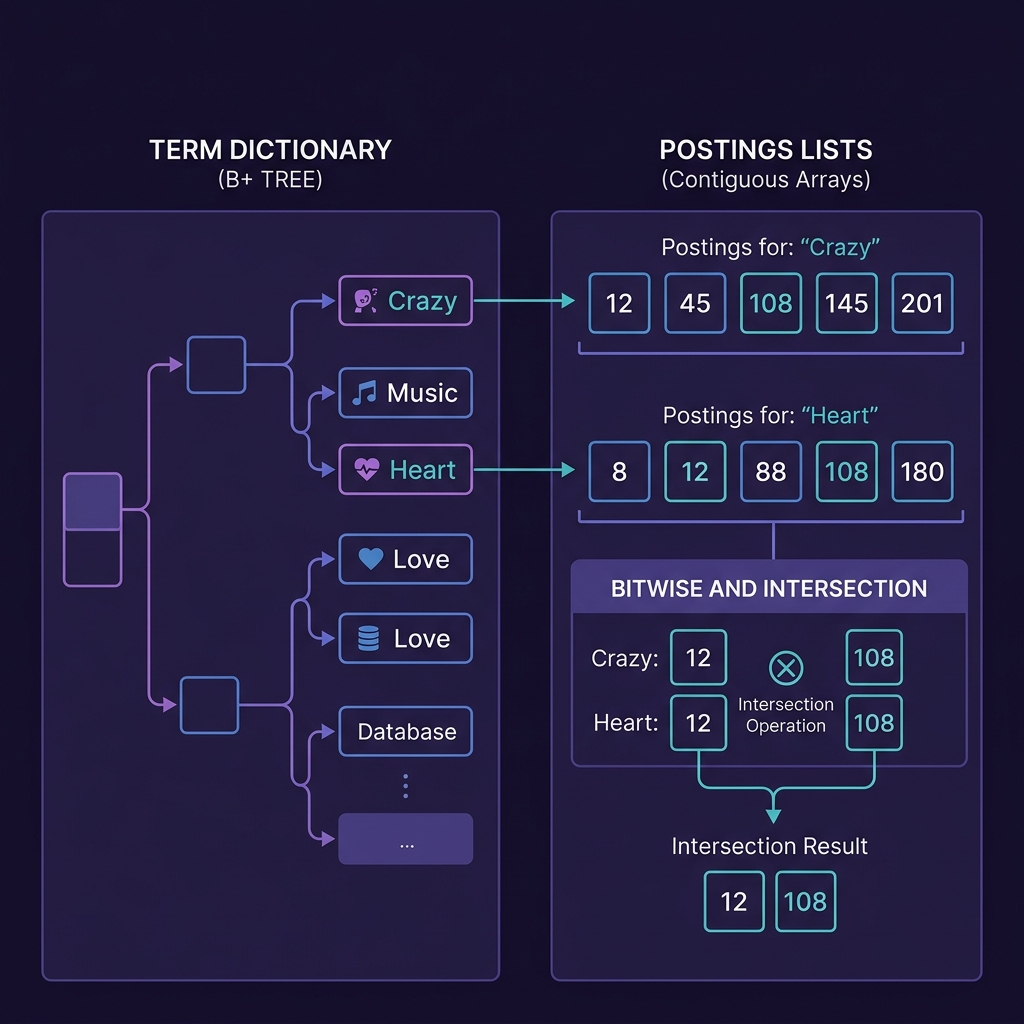 Inverted Index Diagram